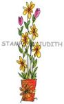 I-136 Tall Flowers in Pot